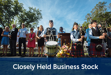 Read about Closely Held Business Stock