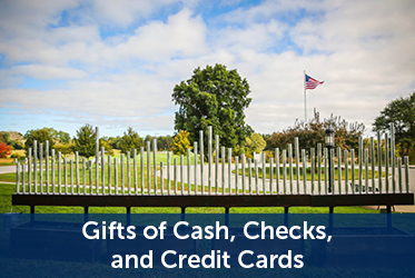 Read about Gifts of Cash, Check, and Credit Cards